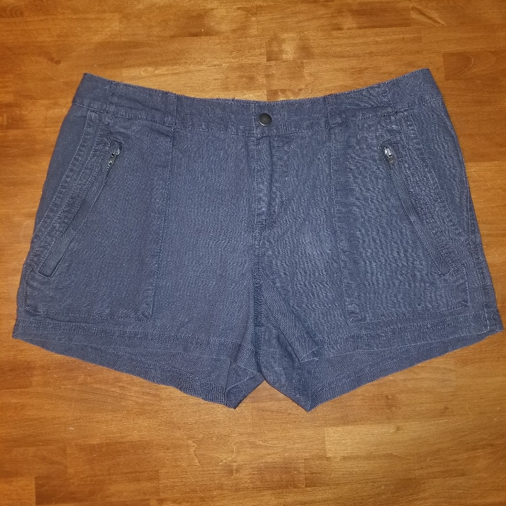 NWT Converse One Star Grey Shorts 6 Zipper Pocket